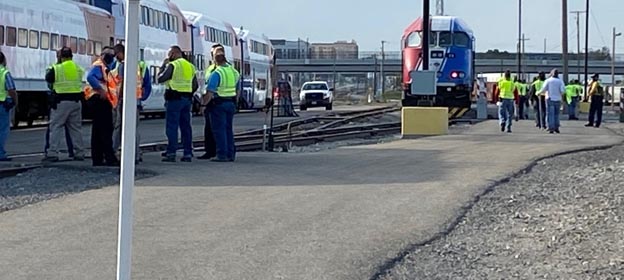 UTA Emergency Management team performing a drill